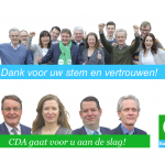 Bedankt voor uw stem
