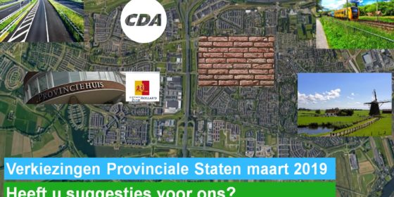 Verkiezingen voor de Provincie komen eraan!