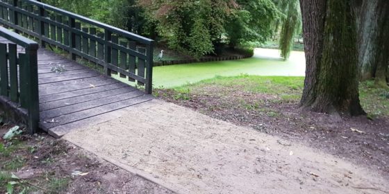Bruggen park Buitenoord sluiten weer aan
