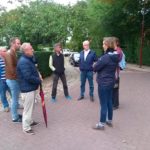 Coalitiepartijen Barendrecht zaterdag in Oranjewijk