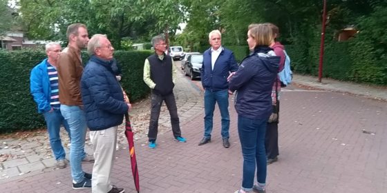 Coalitiepartijen Barendrecht zaterdag in Oranjewijk