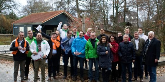Succesvol bezoek aan de Oranjewijk