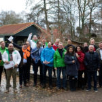Coalitiepartijen Barendrecht zaterdag in wijk Middeldijkerplein