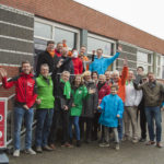 Coalitiepartijen Barendrecht zaterdag in wijk Buitenoord
